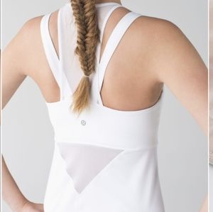 Lululemon Running in the City Tank- White